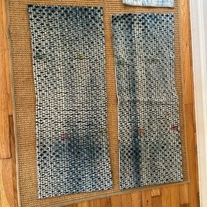 Pillow covers fabric from Africa.  14.75 x 36” perfect for bed or sofa